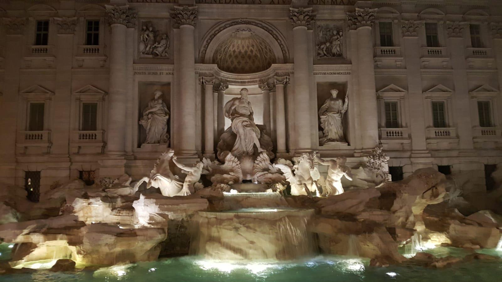 Rome by night + E-bike + dinner Trattoria